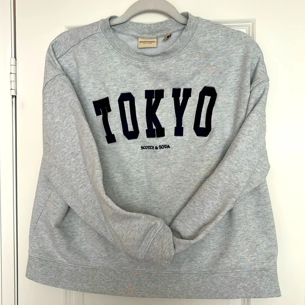 SCOTCH & SODA Grey Sweatshirt size M/L - Picture 3 of 9
